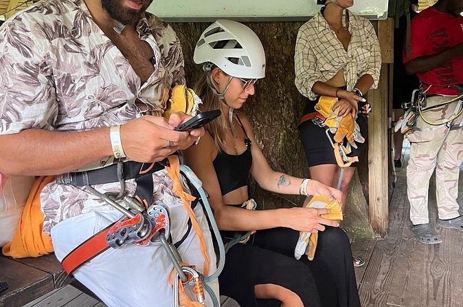 Dunns River Falls and Zipline Adventure from Kingston - The zipline above Dunn’s River