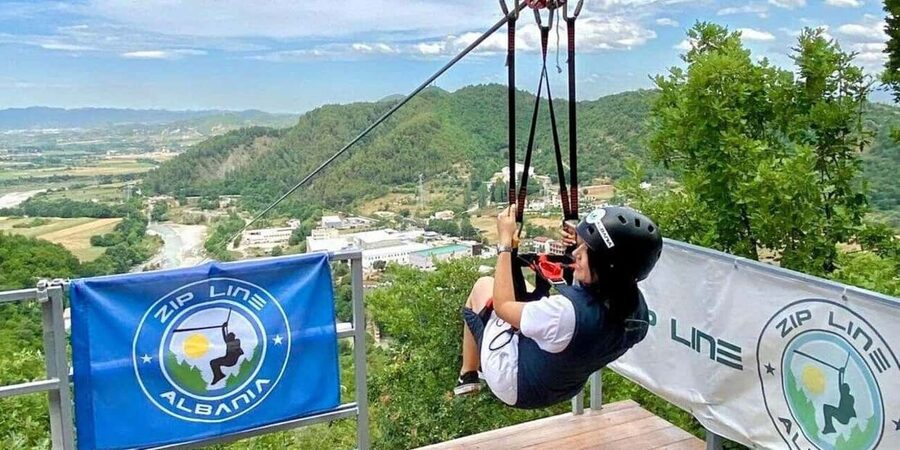 Durres/Golem: Zipline Albania and Petrela Castle - Petrela Castle and its wide hilltop views