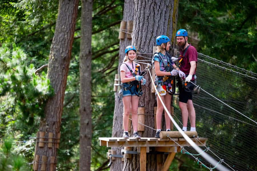 Dwellingup: Tree Ropes Course - How the 80-plus obstacles feel in practice