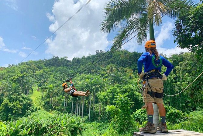 El Yunque Ziplining in Puerto Rico - What happens at the private estate