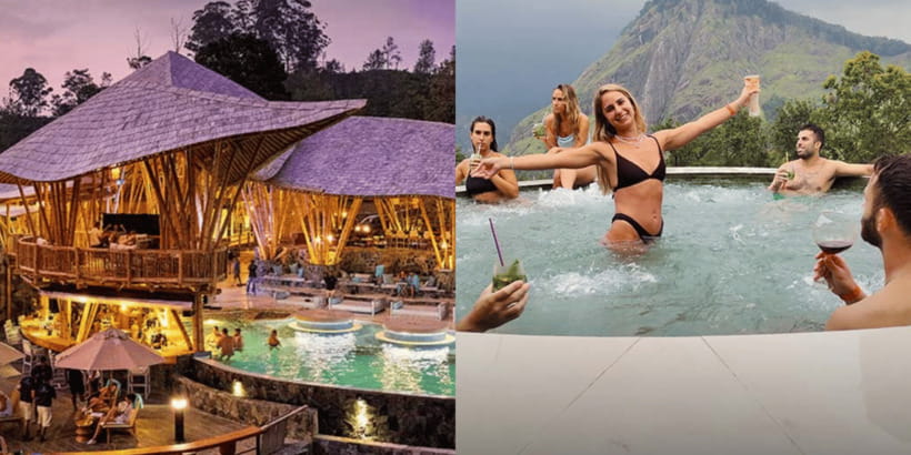 Ella Ravana Pool Club Dip & Dine+2 Free Cocktails!+Zipline - The Flying Ravana ride