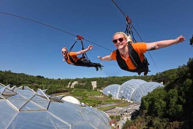 England’s Fastest Zipline at the Eden Project - Who should book Skywire