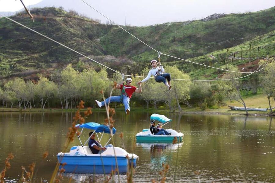 Ensenada: A thrilled family adventure of ziplines - The bridges make this more than a zipline ride