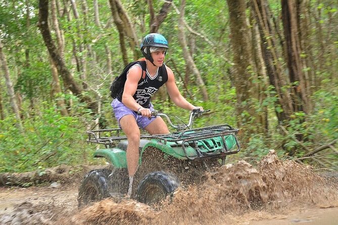 Exciting Day in Tulum Jungle: ATVs, Cenote, Zip lines, Rappel - Pickup from Tulum, Playa del Carmen, and Riviera Maya
