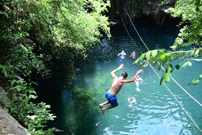 Experience ATV (shared) Ziplines & Cenote with Lunch from Cancún - What the $70 price really covers