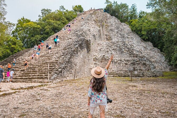 Extreme Adventure in Cobá (ATVs + Zip Lines + Cenote + Buffet) - Cobá: important ruins, limited time