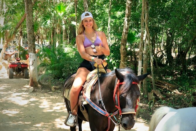 Extreme Day in Cancun: ATVs Zip Lines Cenote Lunch and Transport - The cenote is the day’s cool reset