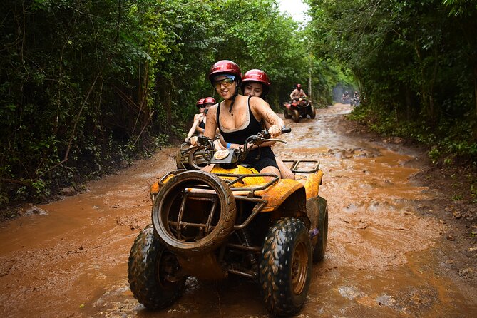 Extreme Horses Adventure with ATV, Ziplines & Cenote - Three or six ziplines, depending on the course