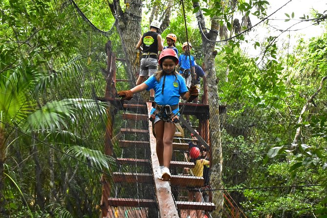Extreme Horses Adventure with ATV, Ziplines & Cenote - ATVs on dusty jungle roads