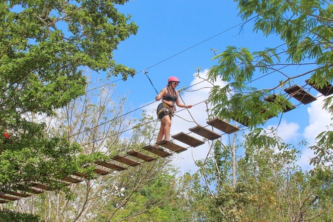 Family ATV Cenote Five Zip Lines Photos Taco Lunch Tequila Taste - A six-hour Cancun outing with a lot packed in