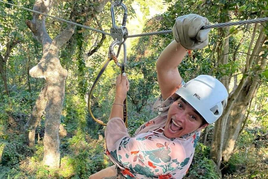 Fiji: Zipline Adventure and Cave Exploration - From Nadi hotels to the mountain base