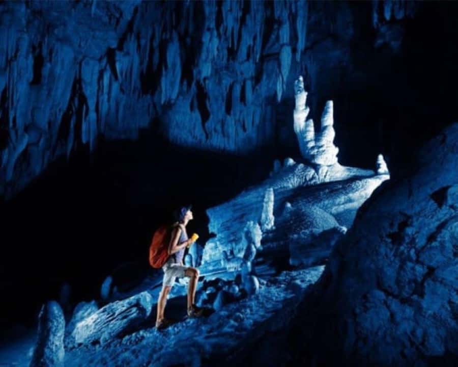 Fiji: Zipline Adventure and Cave Exploration - The uphill walk and the first 16 lines