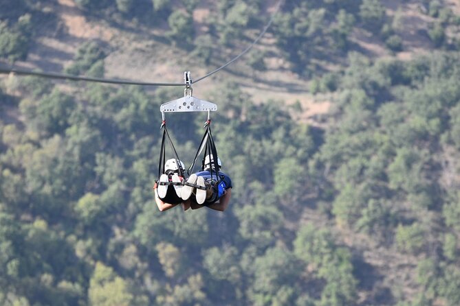 Flight with the Zipline Sicily in San Mauro Castelverde - What happens at the departure station