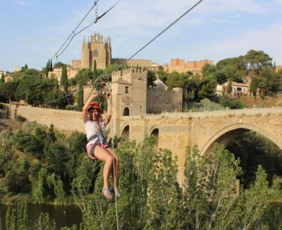 Fly Over Toledo: Urban Zipline over Tagus River