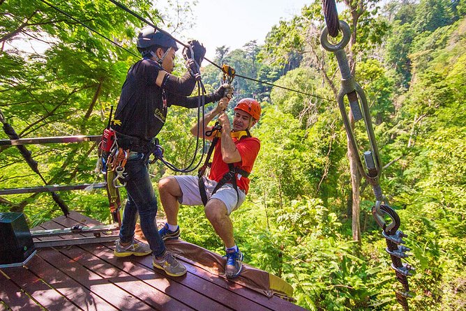 Flying Hanuman Ziplines 42 platform With Lunch - Flying Hanuman’s forest course in Phuket