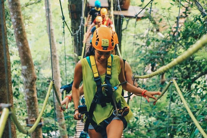Flying Hanuman Ziplines 42 platform With Lunch - Guides, equipment, and safety