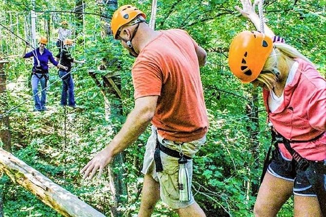 Fontanel Zipline Forest Adventure at Nashville North - From Nashville streets to the Whites Creek woods