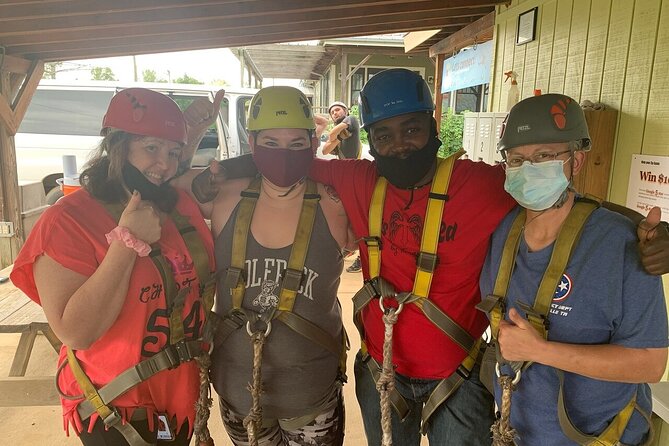 Fontanel Zipline Forest Adventure at Nashville North - What the guides add to the experience