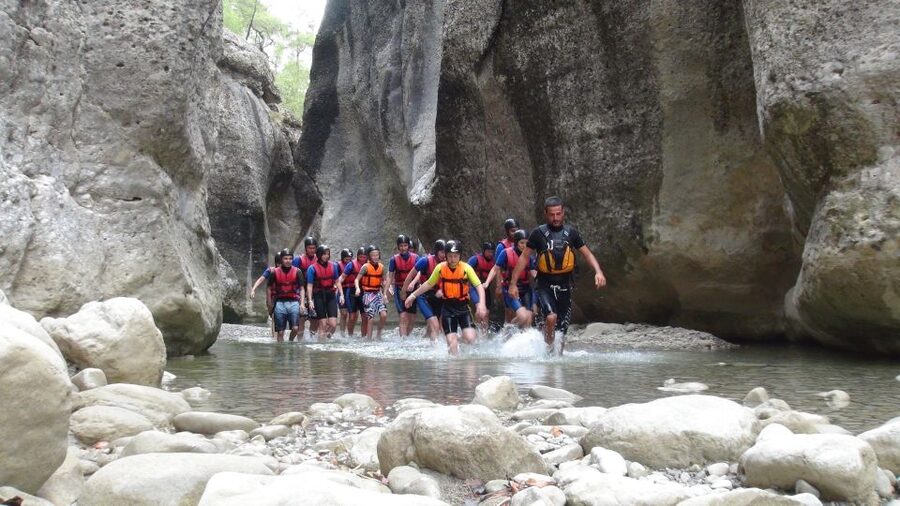From Antalya: Koprulu Canyon Rafting and Zip Line Adventure - Zip lining across the canyon
