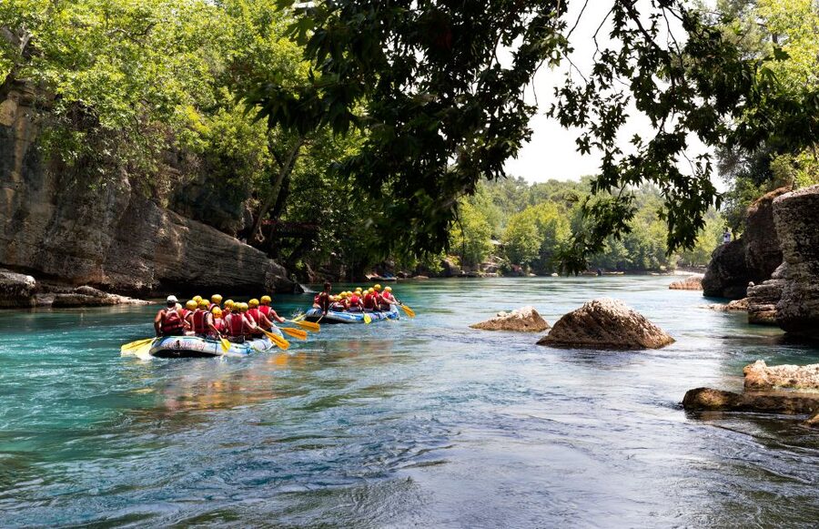 From Antalya: Koprulu Canyon Rafting and Zip Line Adventure - Lunch beside the Kopru River