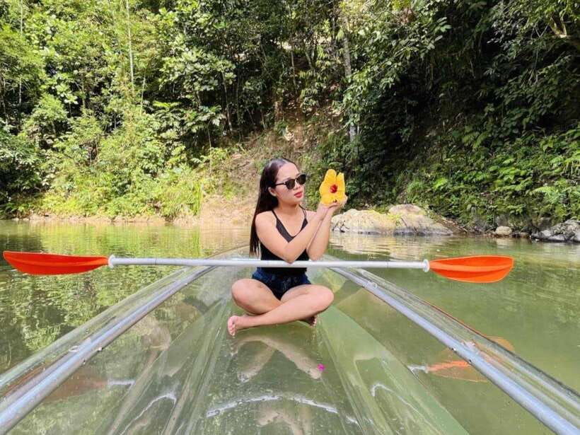 From Boracay: Mainland Off-Road ATV and Zipline Experience - A short zipline with changing specifications