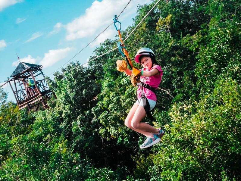 From Cozumel: The Original Zipline Adventure Tour - The safety setup earns its place