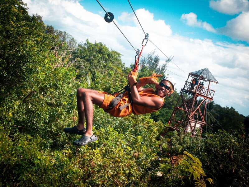 From Cozumel: The Original Zipline Adventure Tour - A good balance of nerves and speed