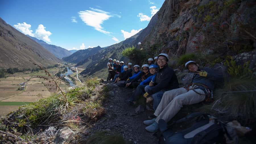 From Cusco: Via Ferrata & Zip Line with lunch - From Cusco to Pachar, the first 110 minutes