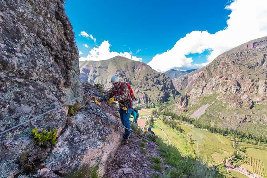 From Cusco: Via Ferrata & Zip Line with lunch - The zip lines from 250 to 700 meters