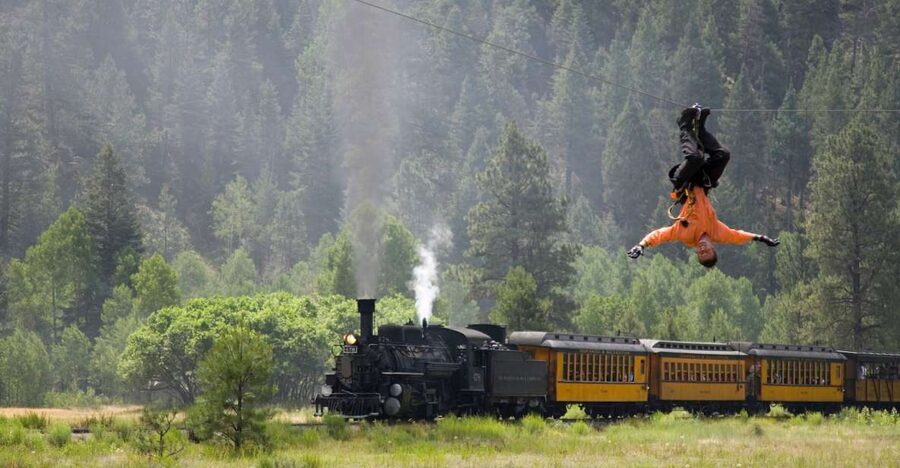 From Durango: All-Day Zipline Adventure with Train & Lunch - Two Colorado classics in one long day