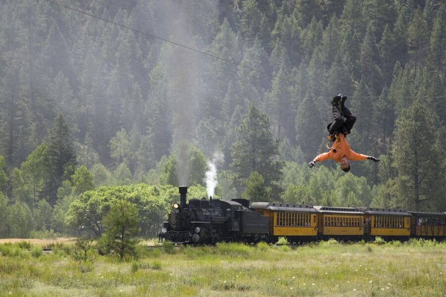 From Durango: All-Day Zipline Adventure with Train & Lunch - The Durango and Silverton train sets the pace