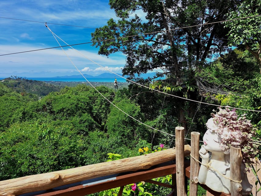From Koh Samui: Tree Bridge Zipline and Café Experience - What to bring and how to prepare