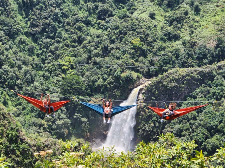 From Medellín: Dream Hammocks, Zipline, & Waterfall Day Trip - The trail to El Salto del Buey