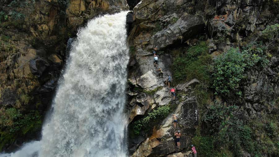 From Medellin:Powerful via Ferrata & Zipline Giant Waterfall - Key points to know before booking