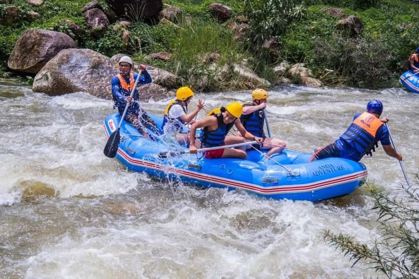From Phuket: Elephant Care Experience with Rafting & Zipline - 5 kilometers of rafting on the Song Phraek River