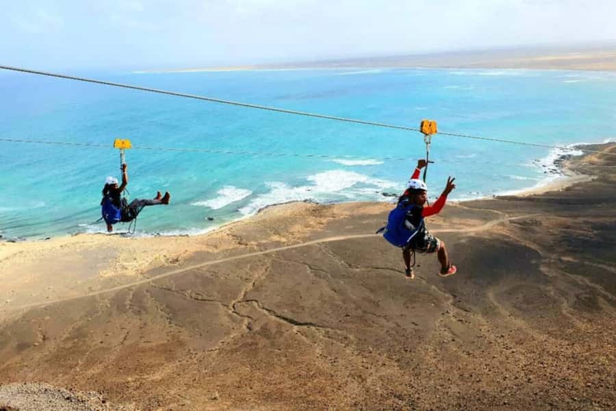 From Santa Maria: Sal island Zipline Experience (Official) - Safety, equipment, and comfort