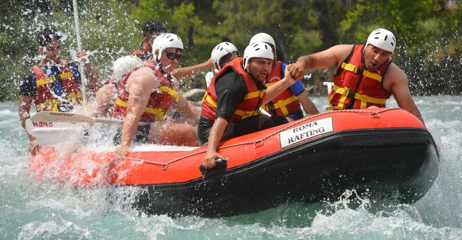 From Side City : Fully Combo Zipline, Quad Safari, Rafting - Ziplining above the Köprüçay area
