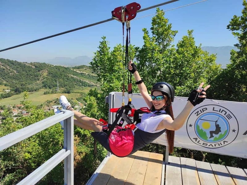 From Tirana: Petrela Zipline Adventure with Transport - Key points to know before booking