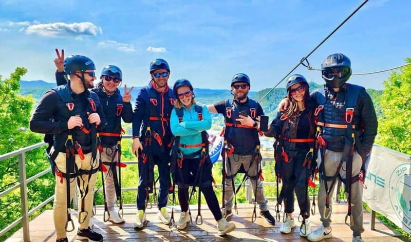 From Tirana: Petrela Zipline Adventure with Transport - Fitting Petrela Castle into your day