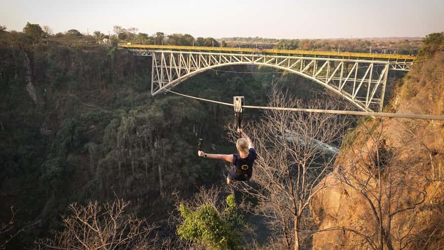 From Victoria Falls: Zip Line from the Victoria Falls Bridge - Starting at Victoria Falls Bridge