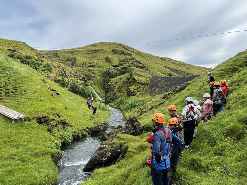 From Vík: Zipline and Hiking Adventure Tour - The Leap of Faith and Little Rush