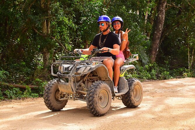 Full Adrenaline Day in Tulum! ATVs, Zipline, Cenote, Rappel, Food - A Mayan ceremony in the middle of the action