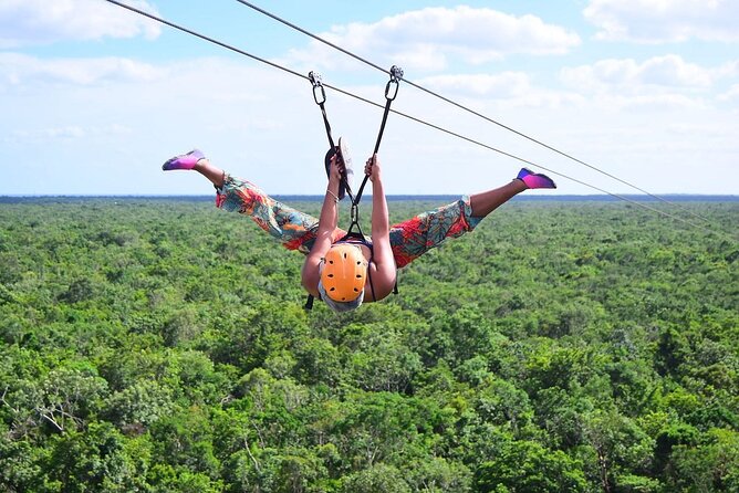 Full Adrenaline Day in Tulum! ATVs, Zipline, Cenote, Rappel, Food - Lunch, snacks, and the food question