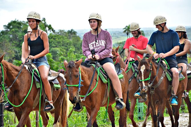 Full-Day La Hacienda Dune Buggy with Zipline & Horseback Activity - Macao Beach as the final stop