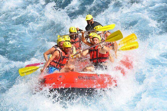 Full-Day Rafting, Ziplining, Quad and Buggy Adventure from Side/Manavgat - A short zipline between bigger activities