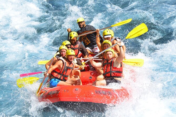 Full-Day Rafting, Ziplining, Quad&Buggy Adventure from Alanya - A short zipline with a scenic payoff