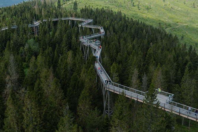 Full-Day Tour of Zakopane and Sky Walk Heart of Poronin - Riding the Gubałówka funicular