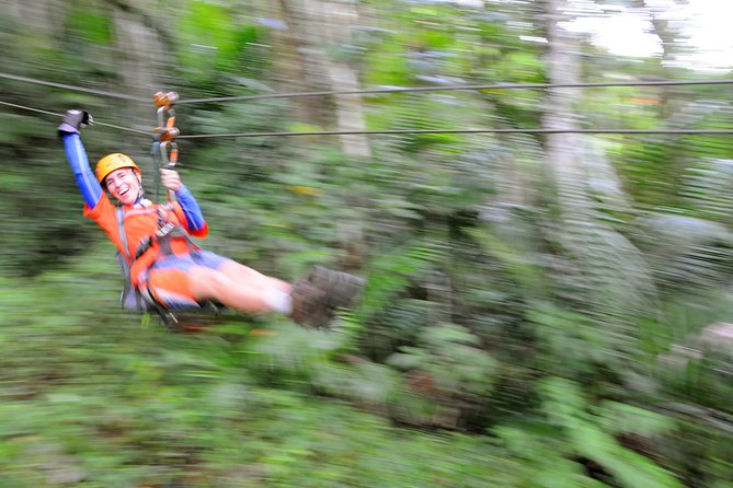 Full-Day Zipline and Waterfall Rappelling Adventure Near San Juan - Dry clothes and lunch at Grandma’s house