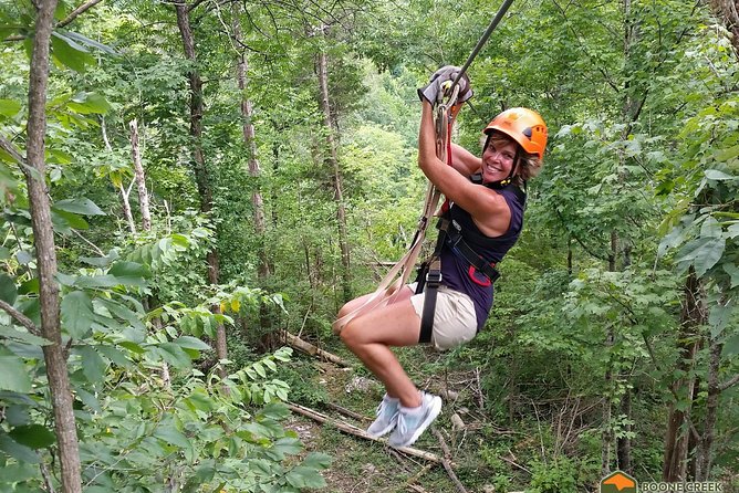 Fully Guided Zipline Canopy Tour through Kentucky River Palisades - Nature lessons and Central Kentucky history