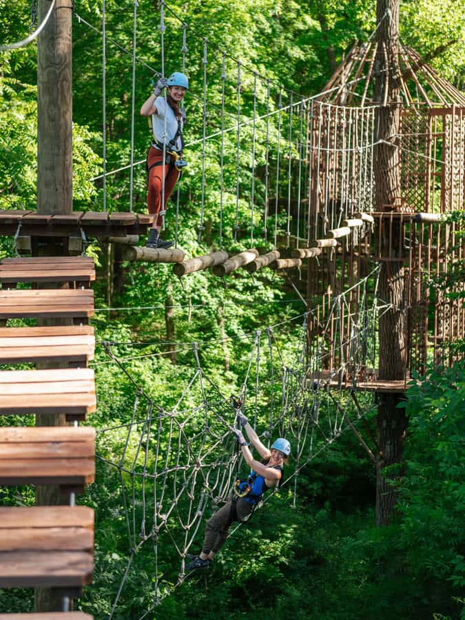 Galena: Aerial Adventure Park- Long Hollow Canopy Tours - The first 30 minutes: gear, orientation, and Ground School